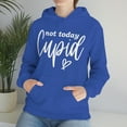 thumbnail image 1 of Not today Cupid valentine's Unisex Heavy Blend™ Hooded Sweatshirt, 1 of 9