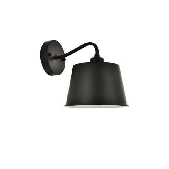 Nota 1 light black Wall Sconce
