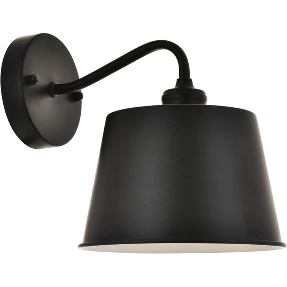 Nota 1 light black Wall Sconce