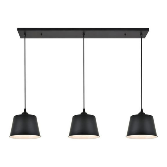 Nota 3 light black Pendant