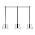 thumbnail image 1 of Nota 3 light chrome Pendant, 1 of 4
