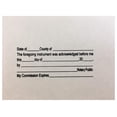 thumbnail image 1 of Notary ACKNOWLEDGEMENT Stamp, 1 of 2