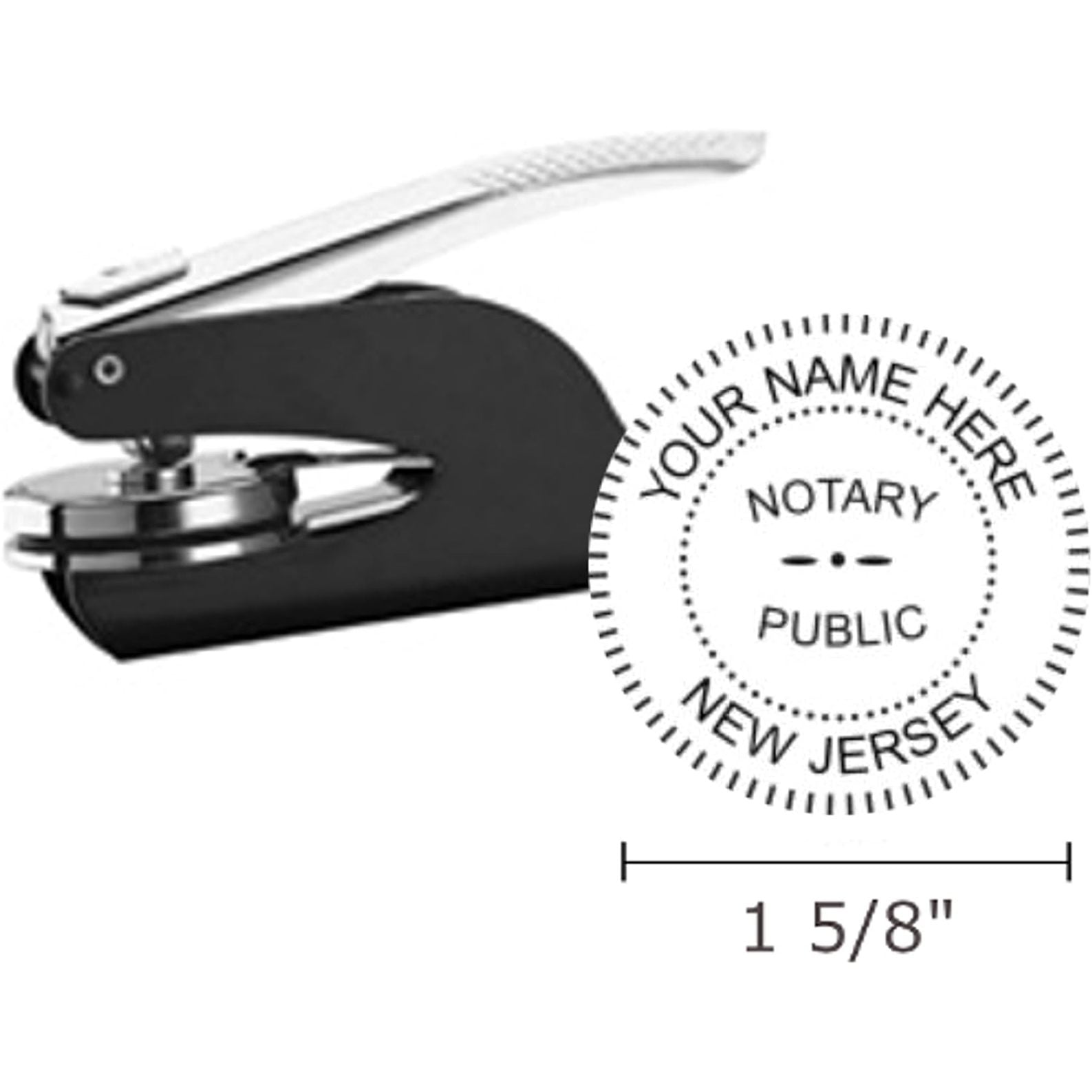 Notary Modern Journal, Self Inking Stamp, Black Pocket Seal Embosser, and Notary Public Desk