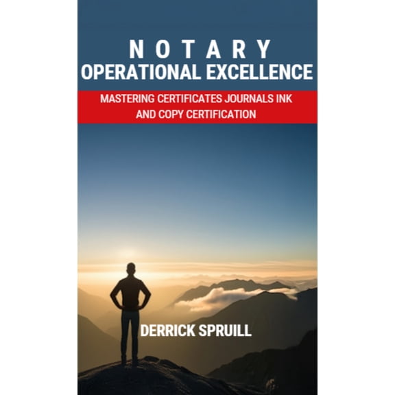 Notary Operational Excellence: Mastering Certificates, Journals, Ink, and Copy Certification