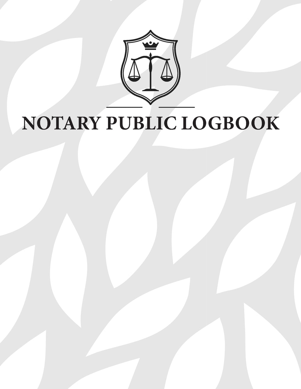 Notary Public Logbook Official Notary Records Journal Public Notary