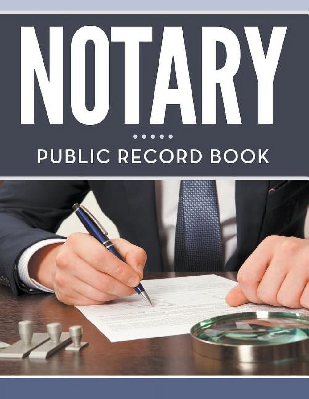 Notary Public Record Book, (Paperback) - Walmart.com