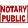 thumbnail image 1 of Notary Public Sign, 1 of 1