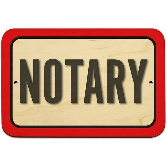 Notary Sign