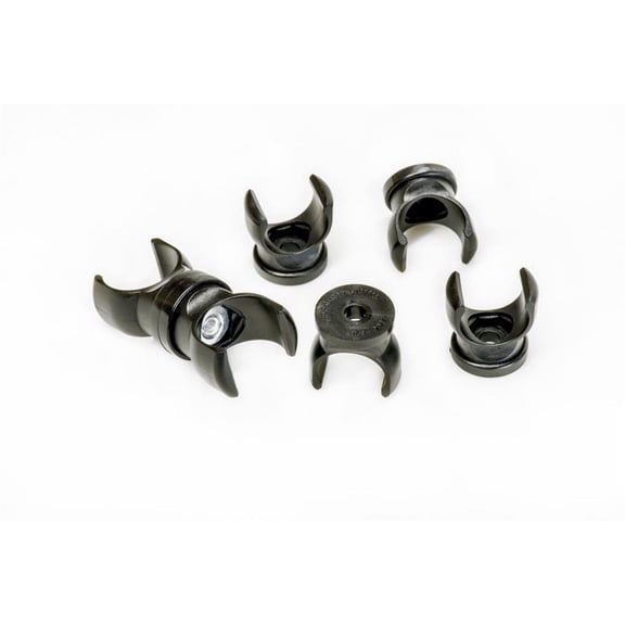 NotcHead 1300 Hardline Clamps, 6/Pack, 1/4