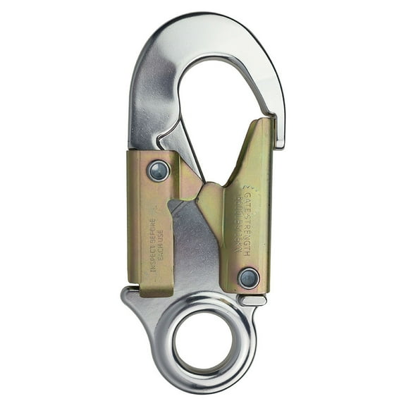Notch Aluminum Snaphook With 3600 lb. Steel Gate (39868)