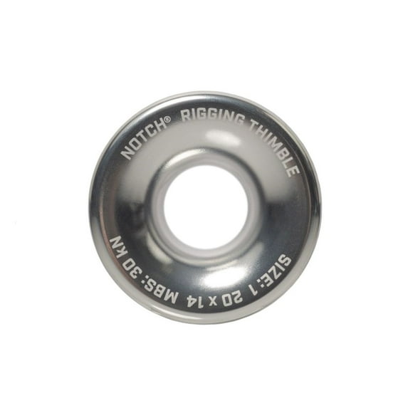 Notch Rigging Thimble Small # 1 (20mm x 14mm) (40465)