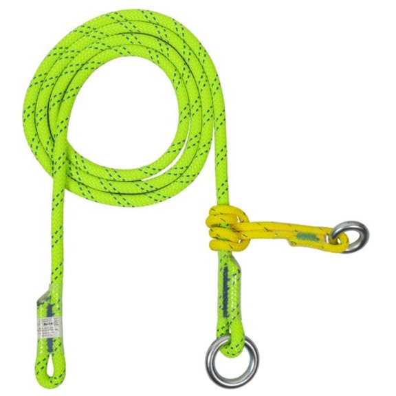 Rope Logic Adjustable Friction Saver 5/8" x 10 ft. KMIII, green (35120)