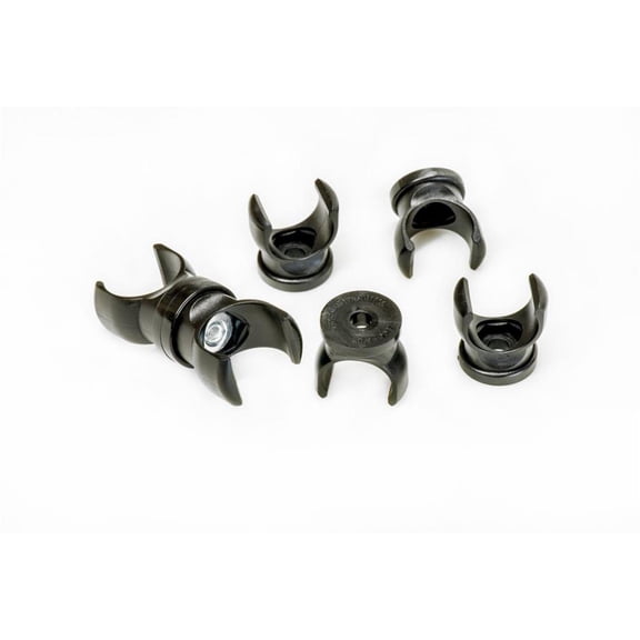 Notchead 2616-6 Braided Line Clamps, -6 AN