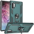 thumbnail image 1 of Note 10 Plus Case,Note 10+ Case, [Military Grade ] Shock-Absorption Bumper Cover Anti-Scratch Case with Ring Car Mount Kickstand for Galaxy Note 10 Plus/Note 10 Plus 5G - Teal, 1 of 6