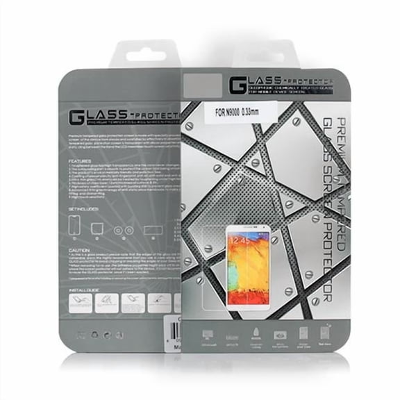 Tempered Glass Screen Protector for Samsung Galaxy Note 3 - HD Clear, Anti-Fingerprint, 0.33mm