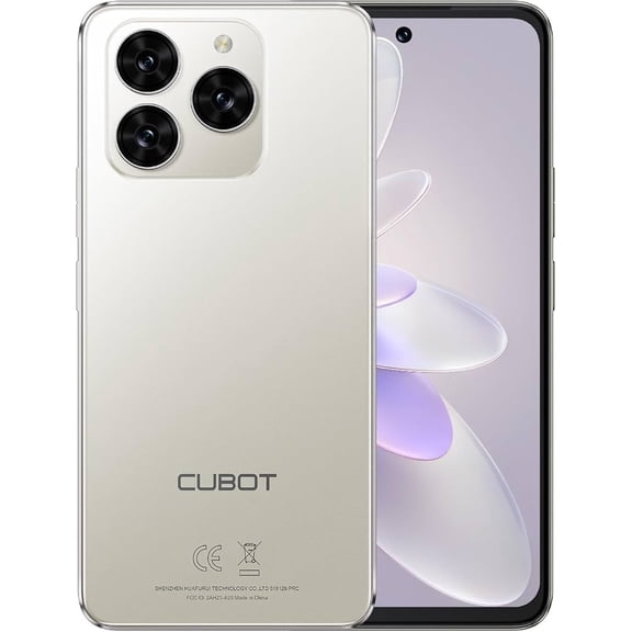 Note 60 4G LTE GSM (Compatible with Tmobile Mint Tello & Global) (128GB + 6GB +10GB) Android Phone Big Screen 7.2" 48MP Triple Cam NFC Dual SIM Octa Core Liberado (Titan Grey)