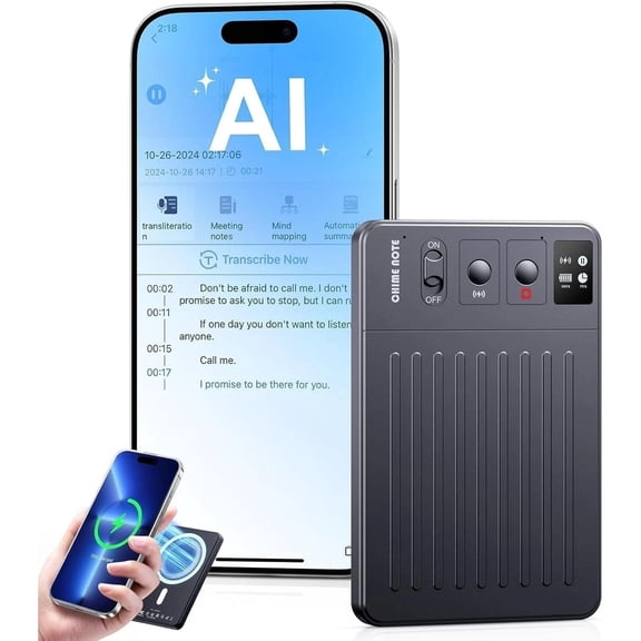 Note AI Voice Recorder with ChatGPT-Powered Transcription, Summary & Translation