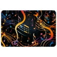 thumbnail image 1 of Note Area Rugs: Polyester Non-Slip Kitchen Mat Office Rug - Machine Washable, 1 of 1