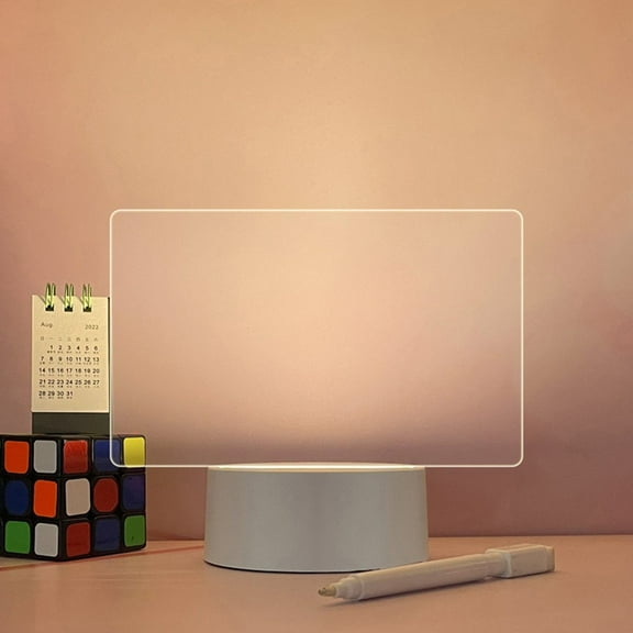 Note Board Creative Led Night Light USB Message Board Holiday Light with Pen Gift for Children Girlfriend Decoration,Children's Night Light Writing Lamp