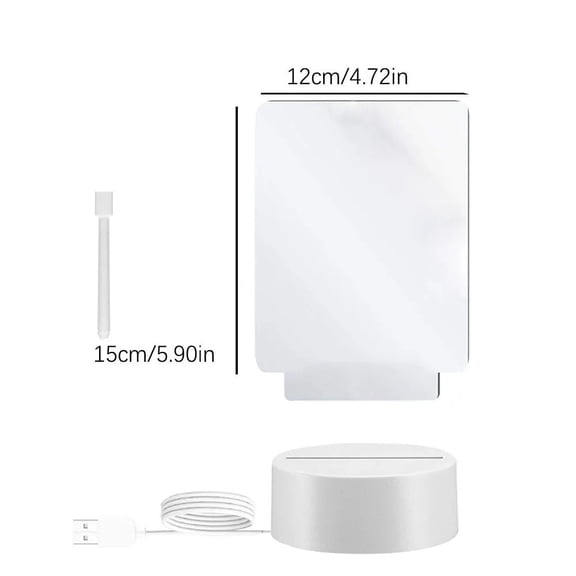 Note Board Creative Led Night Light USB Message Board Holiday Light With Pen Gift For Children Girlfriend Decoration Night Lamp