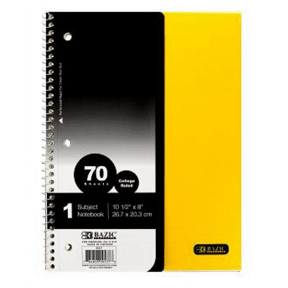 Note Book 1 Subject 100Shts - 1 count only
