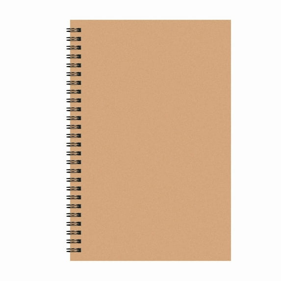 Note Book, Tyeign Soft Cover Blank Notebook Journal Sketchbook Pad Drawing Book Brown Cover Sketchbook Memo Diary Subject Journal Planner for Students College Ruled Notebook Notebooks Composition