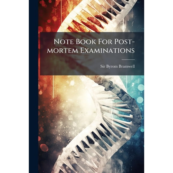 Note Book For Post-mortem Examinations (Paperback)