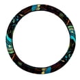thumbnail image 1 of Note Car Wheel Covers Steering Wheel Cover 14.5 Inch Printing PVC Leather Auto Accessories, 1 of 6