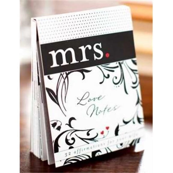 Note Card-Mrs. Love Notes: 32 Affirmations For Your Wife (Pack Of 32)