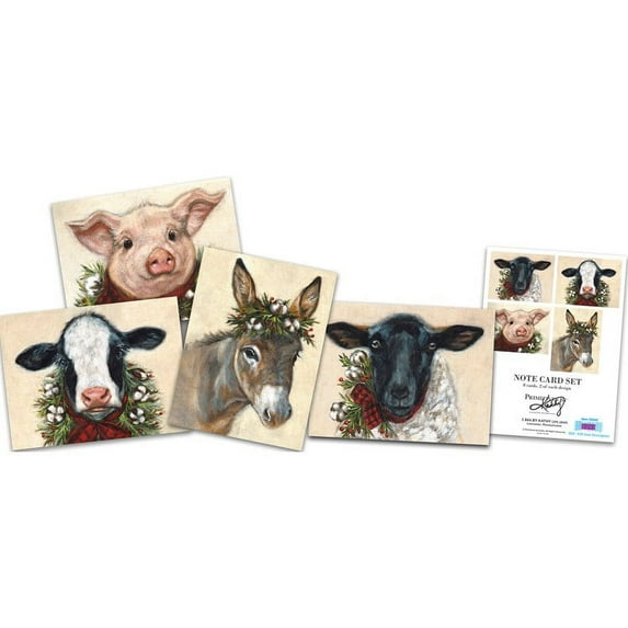 Note Card Set - Farm Animals