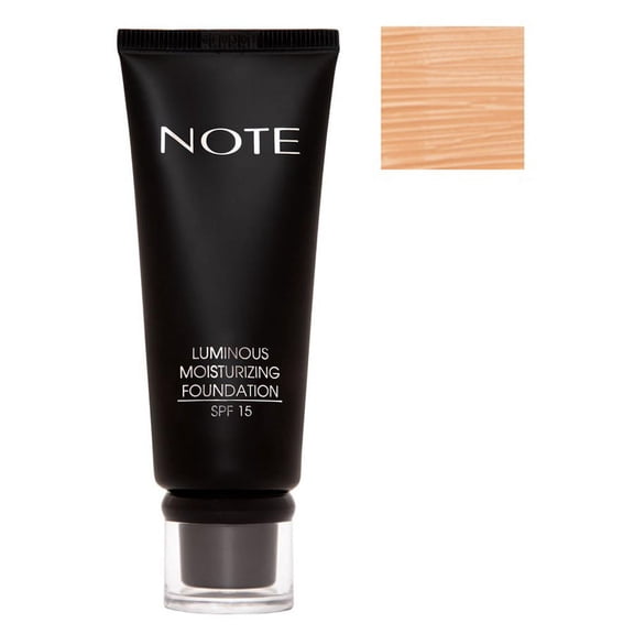 Note Cosmetics Luminous Moisturizing Foundation 04 Sand 30 ml