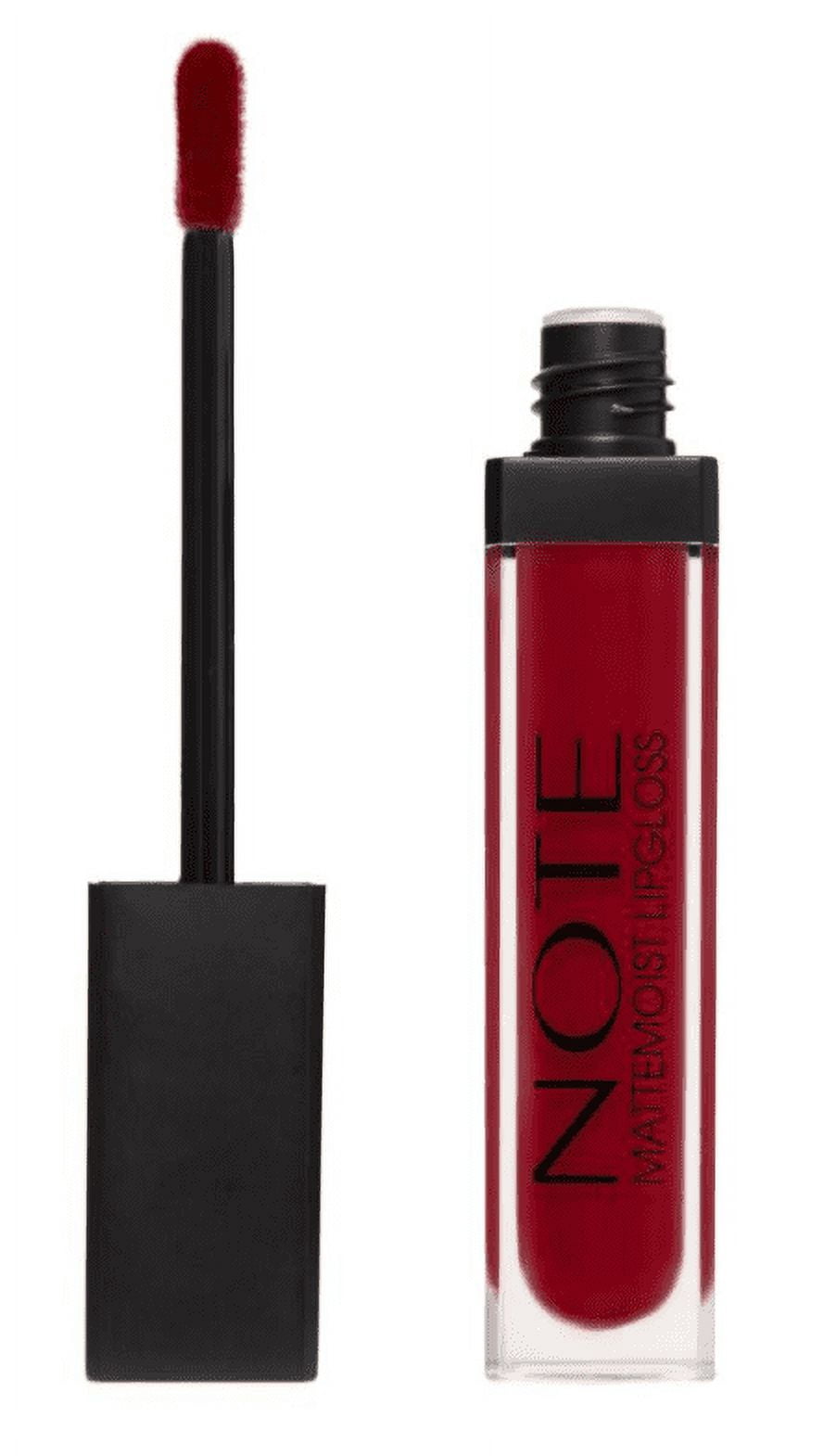 Note Cosmetics Mattemoist Lipgloss Semi Matte Satin Finish Liquid Lipstick-407 Notisme