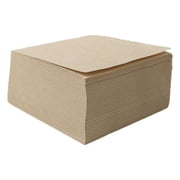 Note Cube 3.2   3.2 Inch Not Sticky, Memo Cube Refil, Tear-Off Blank Label Pages, Blank Unlined Scratch Notepad, Suitable for Writing Lists and Temporary Memos, 400-Sheets/Cube,Unbleached