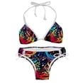 thumbnail image 1 of Note Detachable Sponge Adjustable Strap Swimsuit Set - 2 Pack for Beach & Pool Parties, 1 of 6