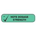 thumbnail image 1 of Note Dosage Strength Labels, 1000 Count, 1 of 2