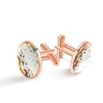 thumbnail image 1 of Note Elegant Men's Stainless Steel Cufflinks Set for Dress Shirts - for Formal Wear and Business Events, 1 of 6