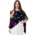 thumbnail image 1 of Note Light and Breathable Chiffon Yarn Silk Scarf - Translucent 180*73 Size for Women, 1 of 6