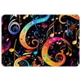 thumbnail image 1 of Note Machine Washable Non-Slip Polyester Door Rugs Office Rug Indoor Rug, 1 of 6