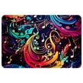 thumbnail image 1 of Note Machine Washable Non-Slip Polyester Door Rugs Office Rug Indoor Rug, 1 of 6