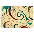 thumbnail image 1 of Note Non-Slip Polyester Indoor Mat Door Rug Machine Washable Indoor Rugs, 1 of 6