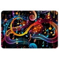 thumbnail image 1 of Note Non-Slip Polyester Kitchen Mat Door Rugs Indoor Rug, Machine Washable, 1 of 6