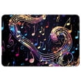 thumbnail image 1 of Note Non-Slip Polyester Kitchen Mat Indoor Rug Area Rugs Machine Washable Indoor Mat, 1 of 6