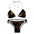 thumbnail image 1 of Note One-Piece Swimsuit Bikini Set, Detachable Sponge, Adjustable Strap, Two-Pack, Beach Vacation Wear, 1 of 6