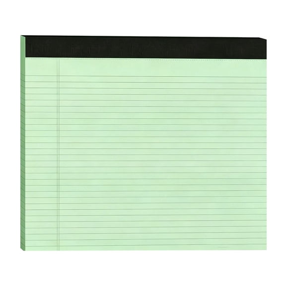 Note Pads, 11" x 9.5" Legal Pads, College Ruled Notepad, Micro Perforated Writing Pads, White Lined Paper 80GSM College Ruled Paper Pad for Home, To-Do Lists, Office, 30 Sheets/Pad, 1 Pad