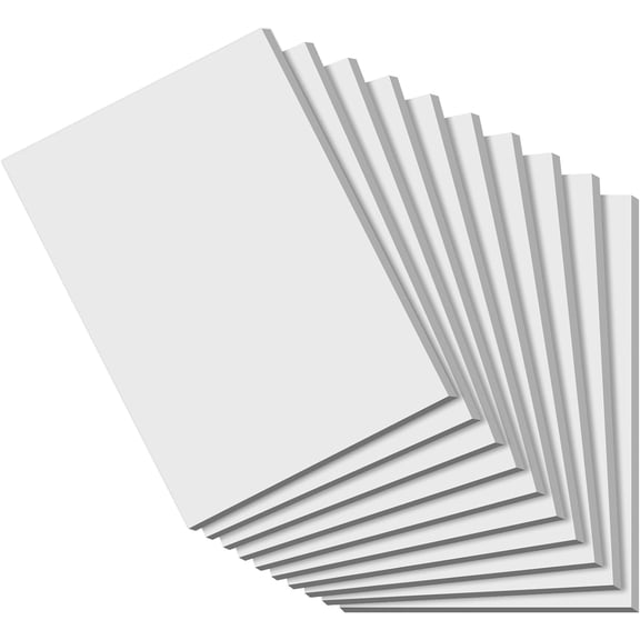 Note Pads 4x6 - Notepad 10 50 Sheets per Notepads Small Writing White Paper Blank Server Memo & Scratch 4x6'', Pocket Pad with Clean for Office