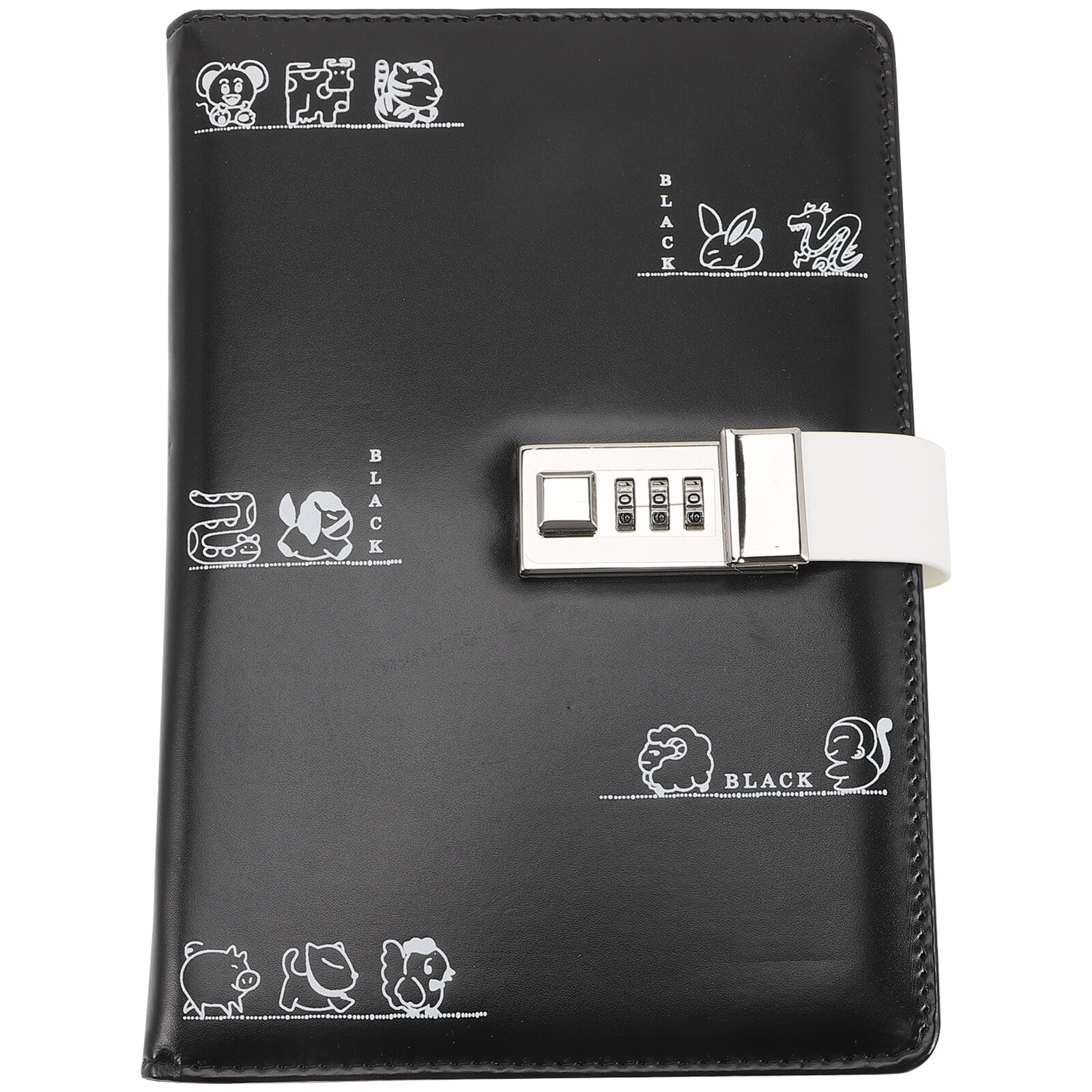 Note Pads Notebooks Lock Journal Small Password Combination Diary with