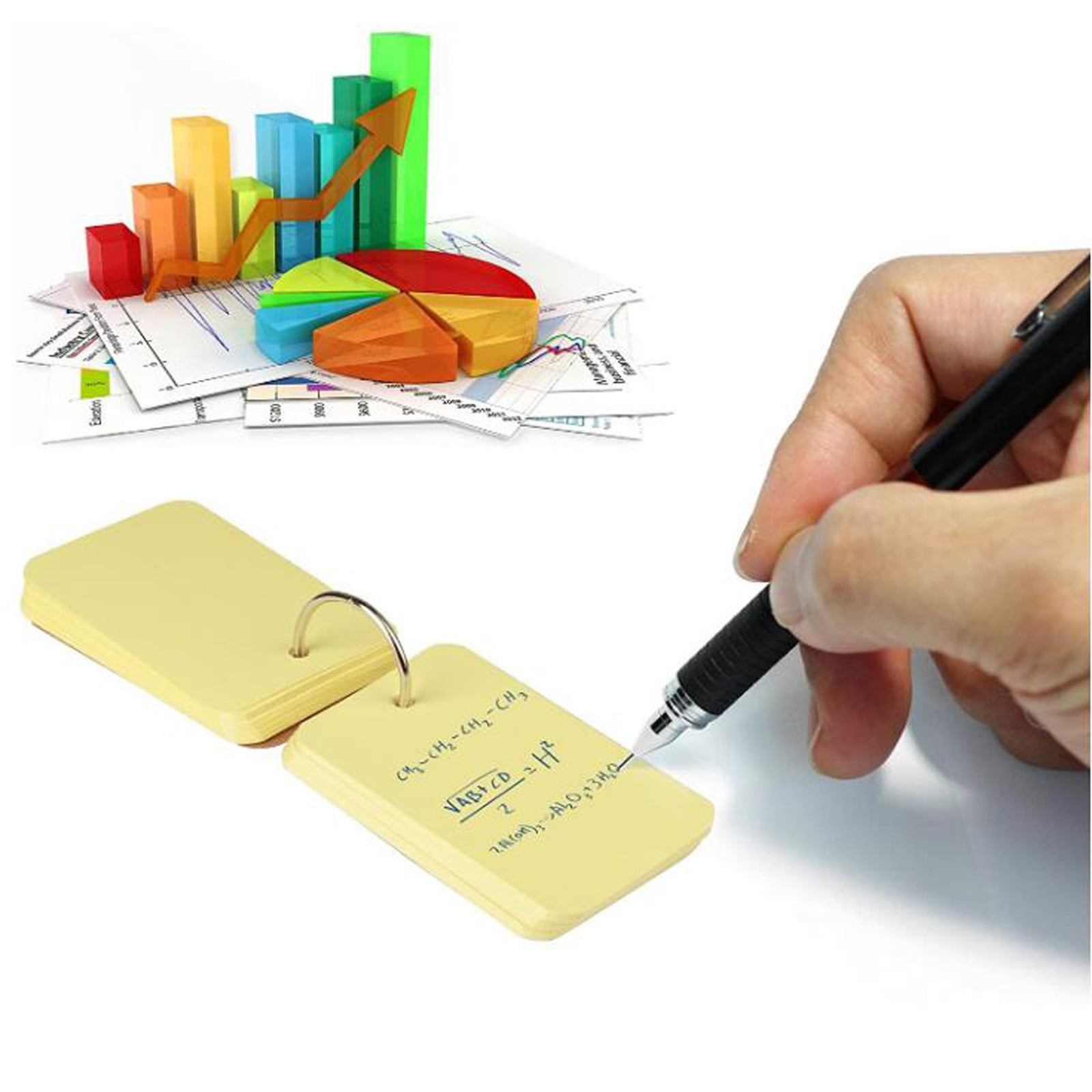Note Pads for Women Stickies Flip Charts Pads Notepads Sticky Notes Small Cute 6color memo pad
