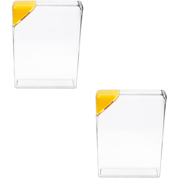 Note Paper Shape Water Kettle Travel Tote A5 Flask Bottle Slender Portable Girl Plastic 2 PCS