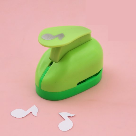 Note Pattern Embossing Tool for Kids' DIY Projects - Large Size (2.5 cm) - Random Colors