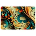 thumbnail image 1 of Note Polyester Non-Slip Machine Washable Door Rug Game Mat Kitchen Rug Office Rugs, 1 of 1